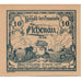 Banknote, Austria, Eschenau, 10 Heller, champs, 1921 UNC(63) Mehl:FS 187a