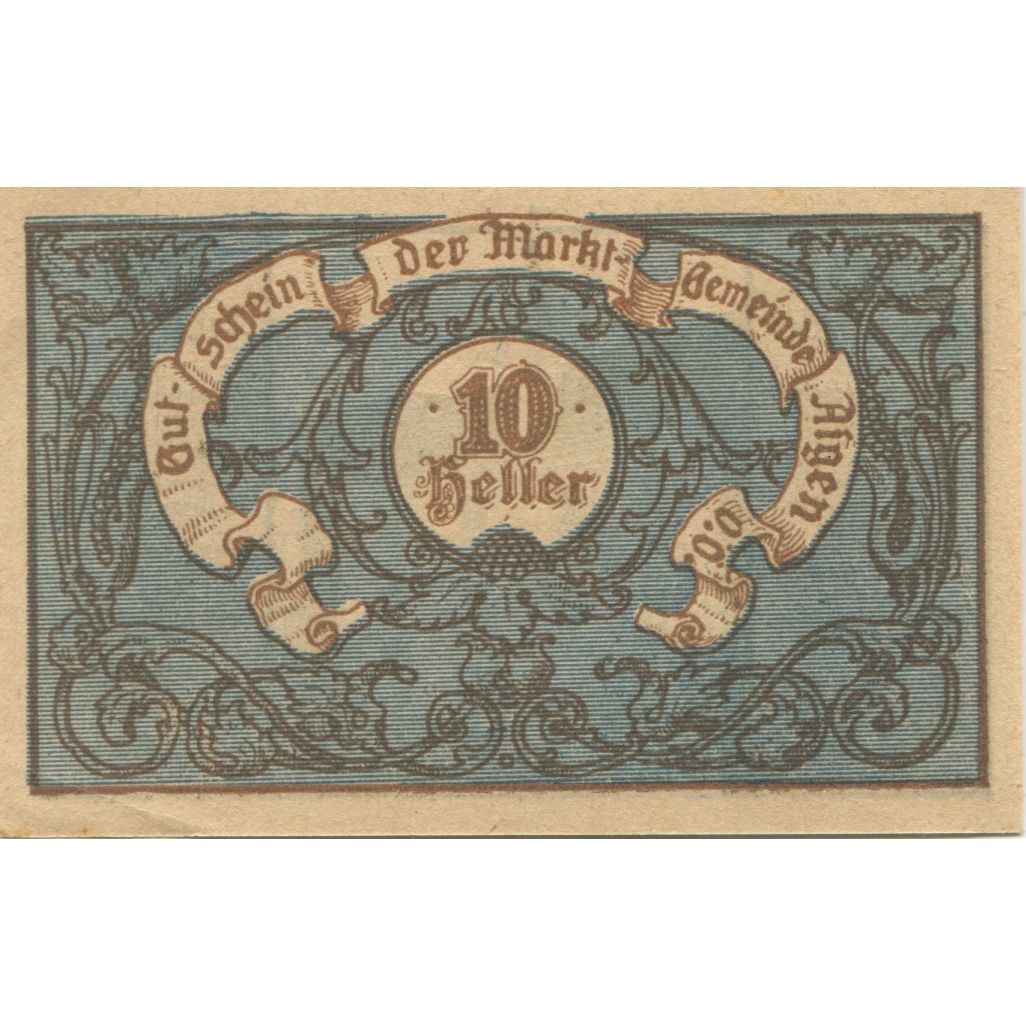 Banknote, Austria, Aigen, 10 Heller, mairie 1920-12-31, UNC(63), Mehl:FS 12I