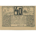 Banknote, Austria, Altenfelden, 40 Heller, paysage, 1920 UNC(63) Mehl:FS 27Ic