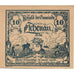 Banknote, Austria, Eschenau, 10 Heller, champs, 1920 UNC(63) Mehl:FS 188b