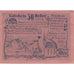 Banknote, Austria, Frankenburg, 50 Heller, village, 1920, UNC(63), Mehl:FS 207b