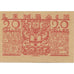 Banknote, Austria, Lembach, 20 Heller, paysage, 1920, UNC(63), Mehl:FS 510e
