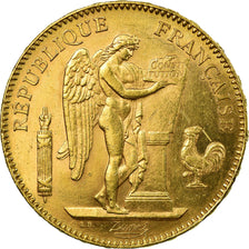 Coin, France, Génie, 50 Francs, 1904, Paris, MS(60-62), Gold, KM:831