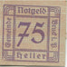 Geldschein, Österreich, Bruck, 75 Heller, valeur faciale 1920 UNZ- Mehl:FS 107Id
