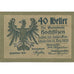Geldschein, Österreich, Hochfilzen, 40 Heller, aigle, 1920 UNZ- Mehl:FS 382a