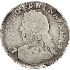FRANCE, 1/20 Écu  aux branches d'olivier (6 sols), 6 Sols, 1/20 ECU, 1728, ...