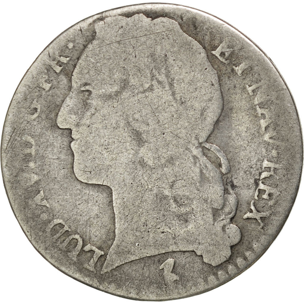 Coin, France, Louis XV, 1/10 Écu au bandeau, 12 Sols, 1/10 ECU, 1748, Lille
