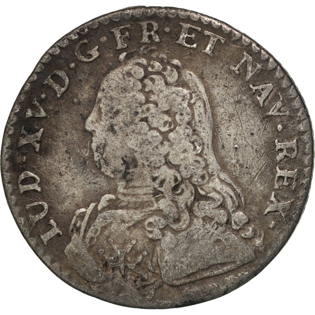 FRANCE, 1/10 Écu aux branches d'olivier, 12 Sols, 1/10 ECU, 1726, Paris, KM ...