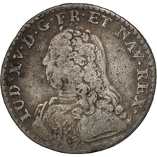 FRANCE, 1/10 Écu aux branches d'olivier, 12 Sols, 1/10 ECU, 1726, Paris, KM ...
