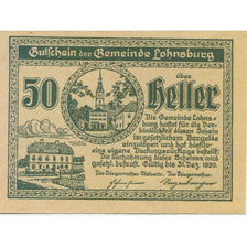 Banknote, Austria, Lohnsburg, 50 Heller, village, 1920 UNC(63) Mehl:FS 561II