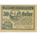 Banknote, Austria, Lohnsburg, 50 Heller, village, 1920 UNC(63) Mehl:FS 561II