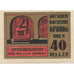 Billete, Austria, Grödig, 40 Heller, roi, 1920, 1920-12-31, EBC, Mehl:FS 290a