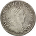 FRANCE, 1/12 Écu à la mèche courte, 1/12 ECU, 10 Sols, 1643, Paris, KM #140.1, V