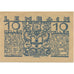 Banknote, Austria, Lembach, 10 Heller, Blason, 1920, UNC(63), Mehl:FS 510e