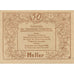 Banknote, Austria, Tiefgraben, 50 Heller, paysage, 1920, UNC(63), Mehl:FS 1071