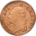 Francia, Louis XVI, Sol ou sou, Sol, 1791, Bordeaux, B+, Rame, KM:578.8, Gado...