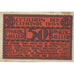 Banknote, Austria, Traun, 50 Heller, château, 1920 EF(40-45) Mehl:FS 1080