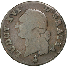 Louis XVI, Sol à l'Ecu 1785 Metz, KM 578.2