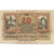 Banknote, Austria, Hallein, 20 Heller, château, 1920 UNC(63) Mehl:FS 344IIa