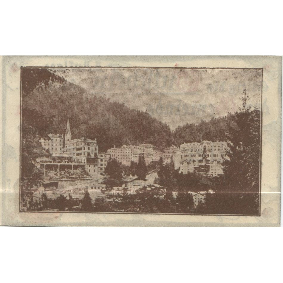 Banknote, Austria, Bad Gastein, 10 Heller, village, 1920 UNC(63) Mehl:FS 384I