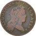 FRANCE, Demi sol au buste enfantin, 1/2 Sol, 1720, Metz, KM #451.2, VF(20-25),..