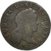 FRANCE, Demi sol au buste enfantin, 1/2 Sol, 1719, Metz, KM #451.2, VG(8-10),...
