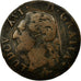 Moneta, Francia, Louis XVI, 1/2 Sol ou 1/2 sou, 1/2 Sol, 1785, Rouen, MB, Rame