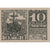 Banknot, Austria, Hinterstoder, 10 Heller, Monument 1920 UNC(63) Mehl:FS 377a