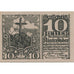 Geldschein, Österreich, Hinterstoder, 10 Heller, Monument 1920 UNZ- Mehl:FS 377a