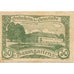 Geldschein, Österreich, Baumgarten, 50 Heller, château, 1921 VZ Mehl:FS 78b