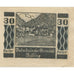 Banknote, Austria, Golling, 30 Heller, village, 1920 UNC(63) Mehl:FS 249