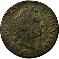Coin, France, Louis XV, Sol à la vieille tête, Sol, 1771, Lille, F(12-15)