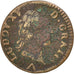 Coin, France, Louis XV, Sol à la vieille tête, Sol, 1772, Lille, F(12-15)