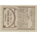 Banknote, Austria, Eidenberg, 50 Heller, Monument, 1920 UNC(63) Mehl:FS 168Ia