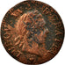 Coin, France, Louis XV, Liard à la vieille tête, Liard, 1769, Reims