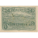Geldschein, Österreich, Feldkirchen, 50 Heller, paysage 1920, UNZ-, Mehl:FS 197c