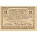 Banknote, Austria, Unterweitersdorf, 20 Heller château 1920 UNC(63) Mehl:FS 1102