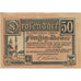 Banknote, Austria, Drosendorf, 50 Heller, Monument, 1920, UNC(63), Mehl:FS 134