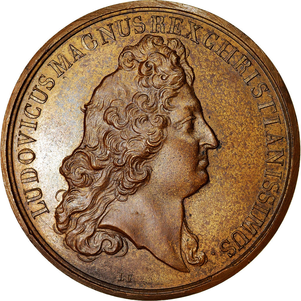 France, Médaille, Louis XIV, Bataille de Neerwinden, History, 1693, Mauger