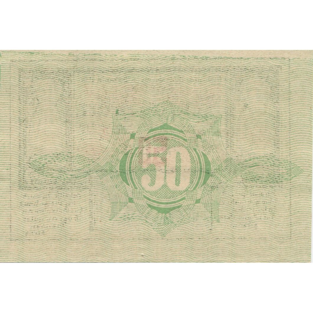 Banconote, Austria, Gutenbrunn, 50 Heller, paysage, 1921 SPL Mehl:FS 315