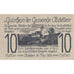 Banknote, Austria, Abstetten, 10 Heller, Eglise, 1920, UNC(63) Mehl:FS 2a