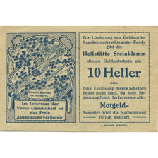 Banknote, Austria, Steinklamm 10 Heller parchemin, 1920, UNC(63), Mehl:FS 1031a1
