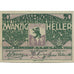 Banknote, Austria, Berndorf, 20 Heller, Lion, 1920 UNC(63), Mehl:FS 83a
