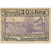 Banknote, Austria, Gschwandt, 20 Heller, village, 1920 UNC(63) Mehl:FS 305a