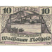 Banknote, Austria, Arnsdorf, 10 Heller, fleuve, 1920 UNC(63) Mehl:FS 1122