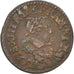 FRANCE, Double tournois, buste enfantin, Double Tournois, 1619, Poitiers, KM...