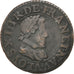 Louis XIII, Double Tournois buste juvénile au col rabattu 1622 Paris, KM 61.1