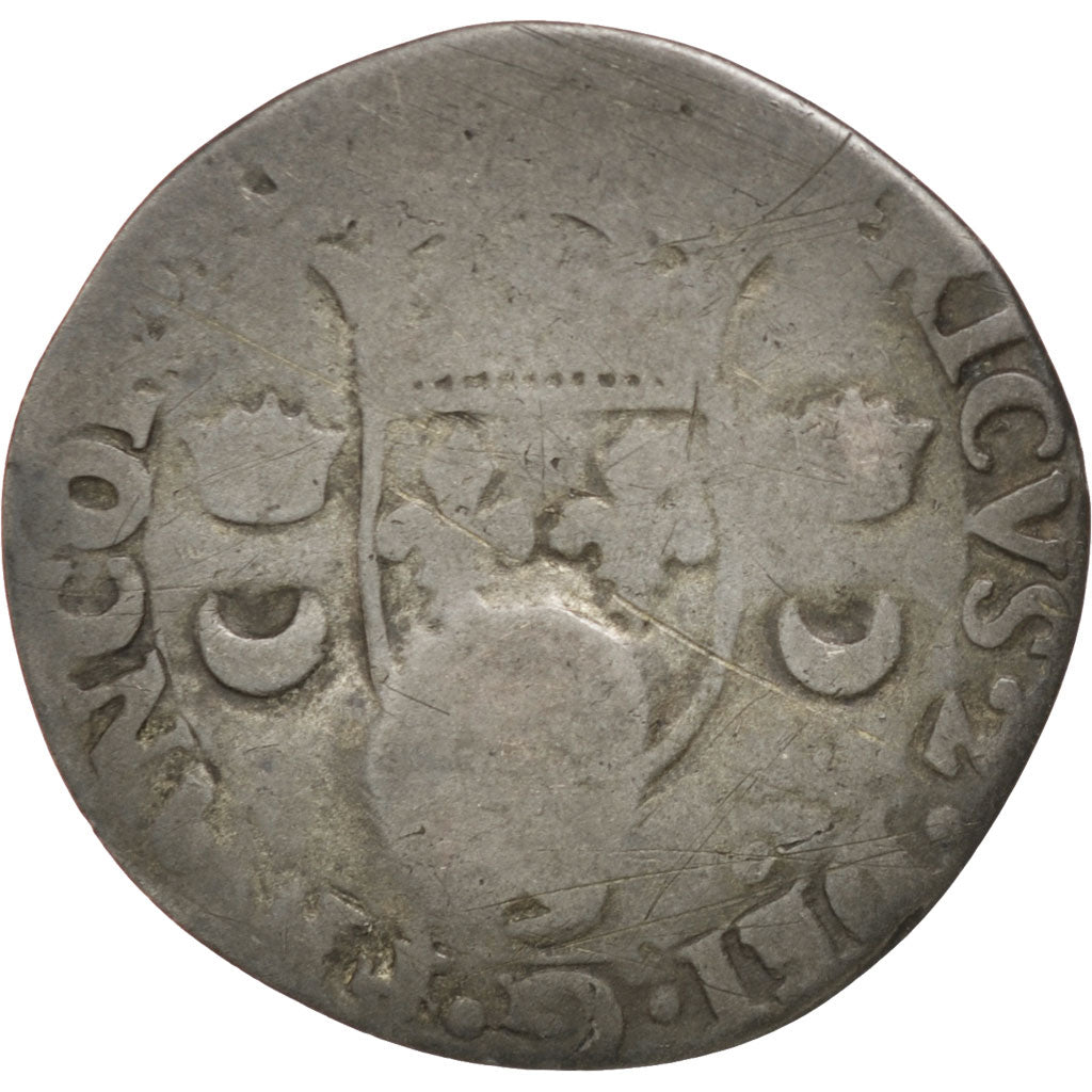 FRANCE, 15 Denarius, F(12-15), Billon, Gadoury #21, 2.02