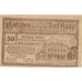 Banknote, Austria, Dorf Haag, 50 Heller, Monument, 1920 UNC(63) Mehl:FS 317c