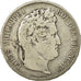 Münze, Frankreich, Louis-Philippe, 5 Francs, 1833, Rouen, S, Silber, KM:749.2